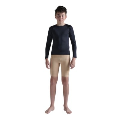 2XU Youth Core Compression Long Sleeve - Black/Silver