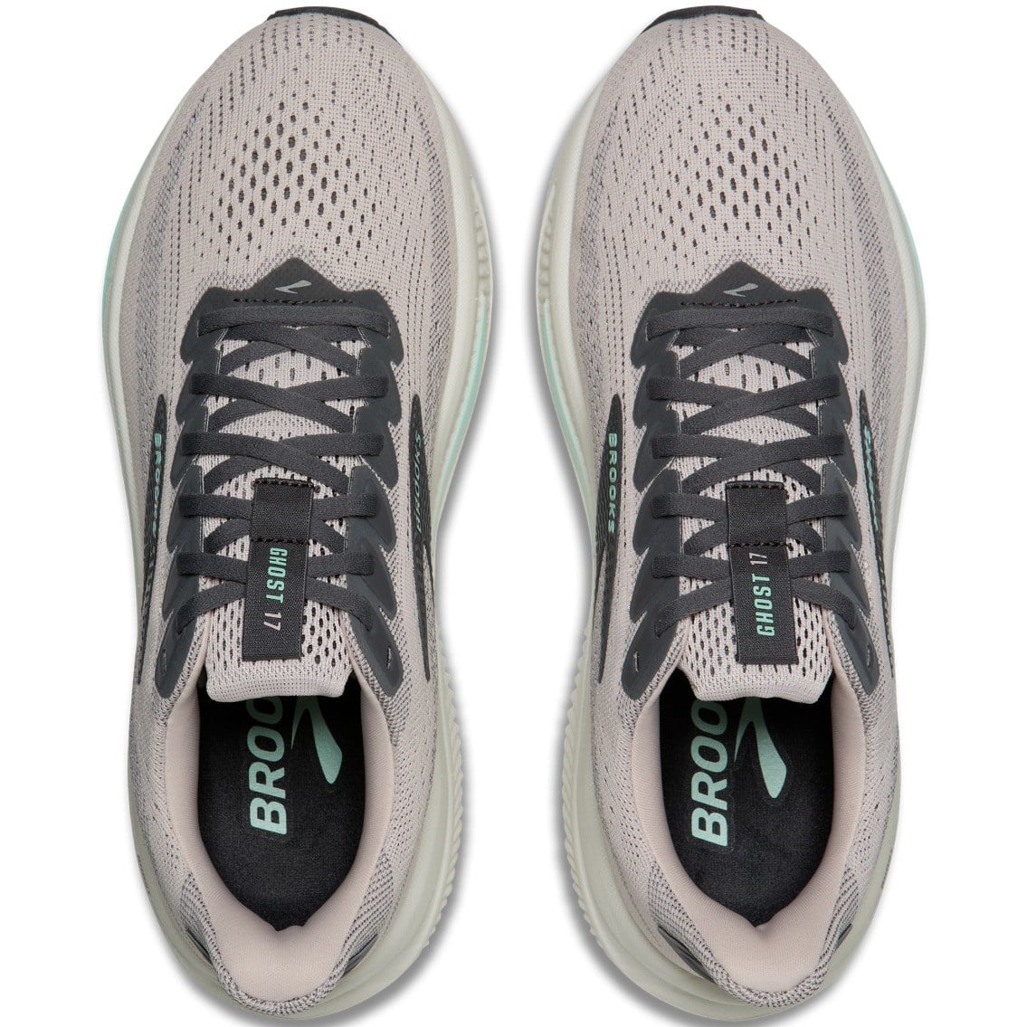 Brooks Ghost 17 - Womens Running Shoes - Mauve/Yucca/Bluewash