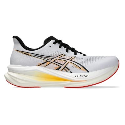 Asics Sonicblast 2 - Mens Running Shoes - White/Stadium Orange
