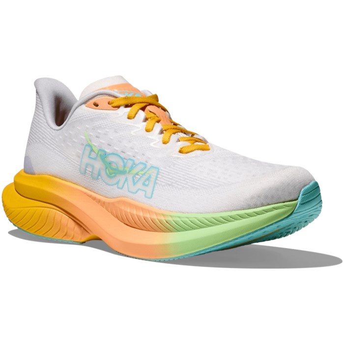 Hoka Mach 6 - Mens Running Shoes - Frost/Starlight Glow