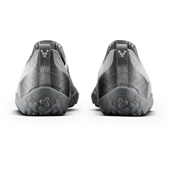 Vivobarefoot Primus Trail Knit FG - Womens Trail Running Shoes - Ultimate Grey/Storm Cloud