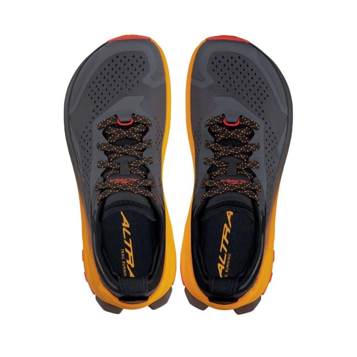 Altra Olympus 6 - Mens Trail Running Shoes - Black/Orange