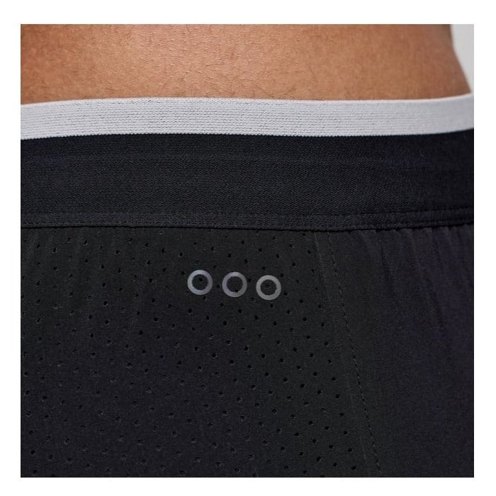 Saucony Elite Mens Running Split Shorts - Black