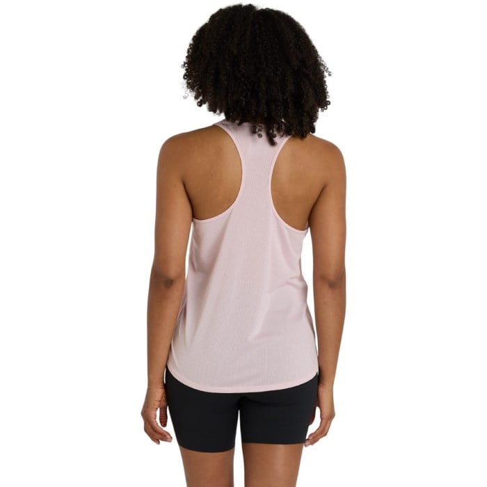 New Balance Athletics Womens Running Tank Top - Rose Sugar Heather