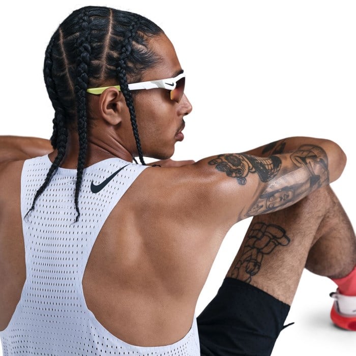 Nike Aeroswift Dri-Fit ADV Mens Running Singlet - Ghost/Black