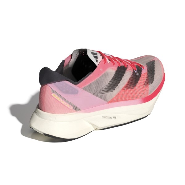 adidas Adizero Adios Pro 3 - Mens Road Racing Shoes - Pink Spark/Aurora Metallic/Sandy Pink