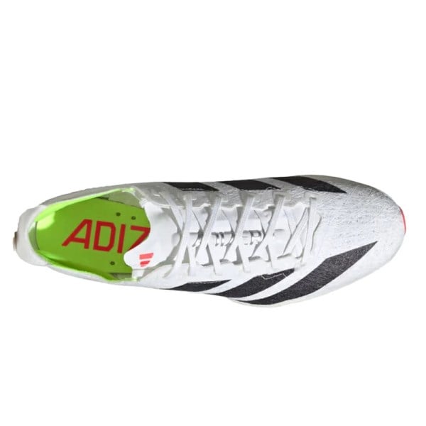 Adidas Adizero Prime SP 3 Strung - Unisex Track Sprint Spikes - Cloud White/Core Black/Lucid Red