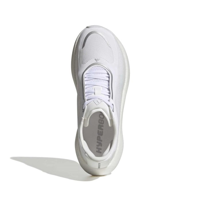adidas Hyperboost Edge - Womens Running Shoes - Cloud White/Silver Metallic/Zero Metallic - image 3