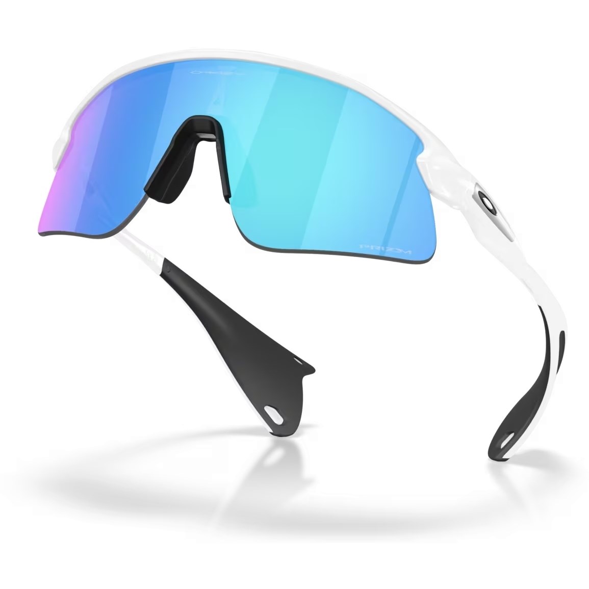 Oakley Stunt Devil - Unisex Sunglasses - Matte White/Prizm Sapphire - image 4
