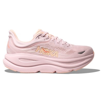 Hoka Bondi 9 - Womens Running Shoes - Lilac Cream/Tangerine