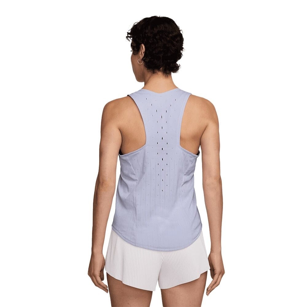 Nike Dri-Fit Aeroswift Womens Running Singlet - Ghost/Blue Void
