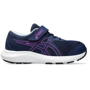 Asics Contend 9 PS - Kids Running Shoes - Blue Expanse/Bold Magenta