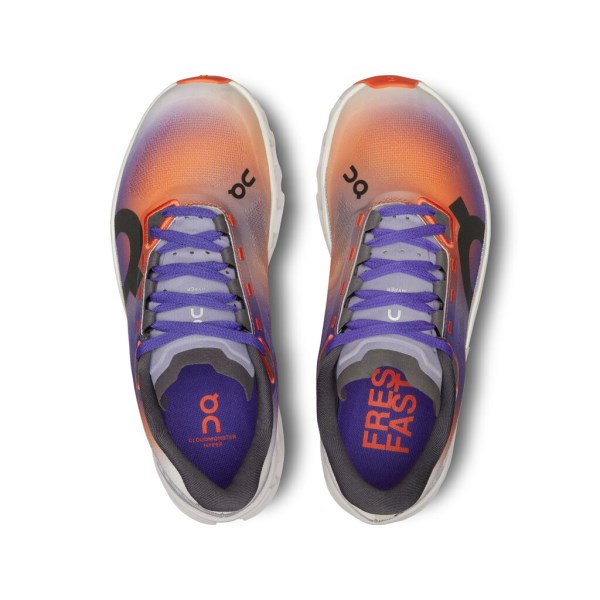 On Cloudmonster Hyper - Womens Running Shoes - Flame/Frost