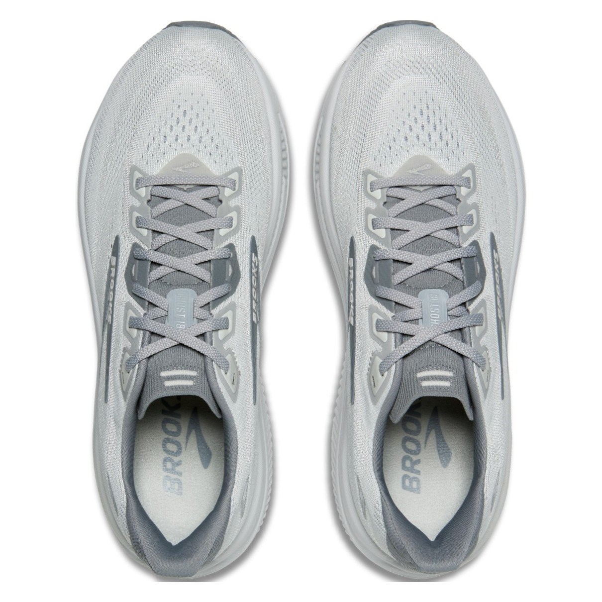Brooks Ghost 18 - Mens Running Shoes - Primer Grey/Oyster Mushroom - image 3