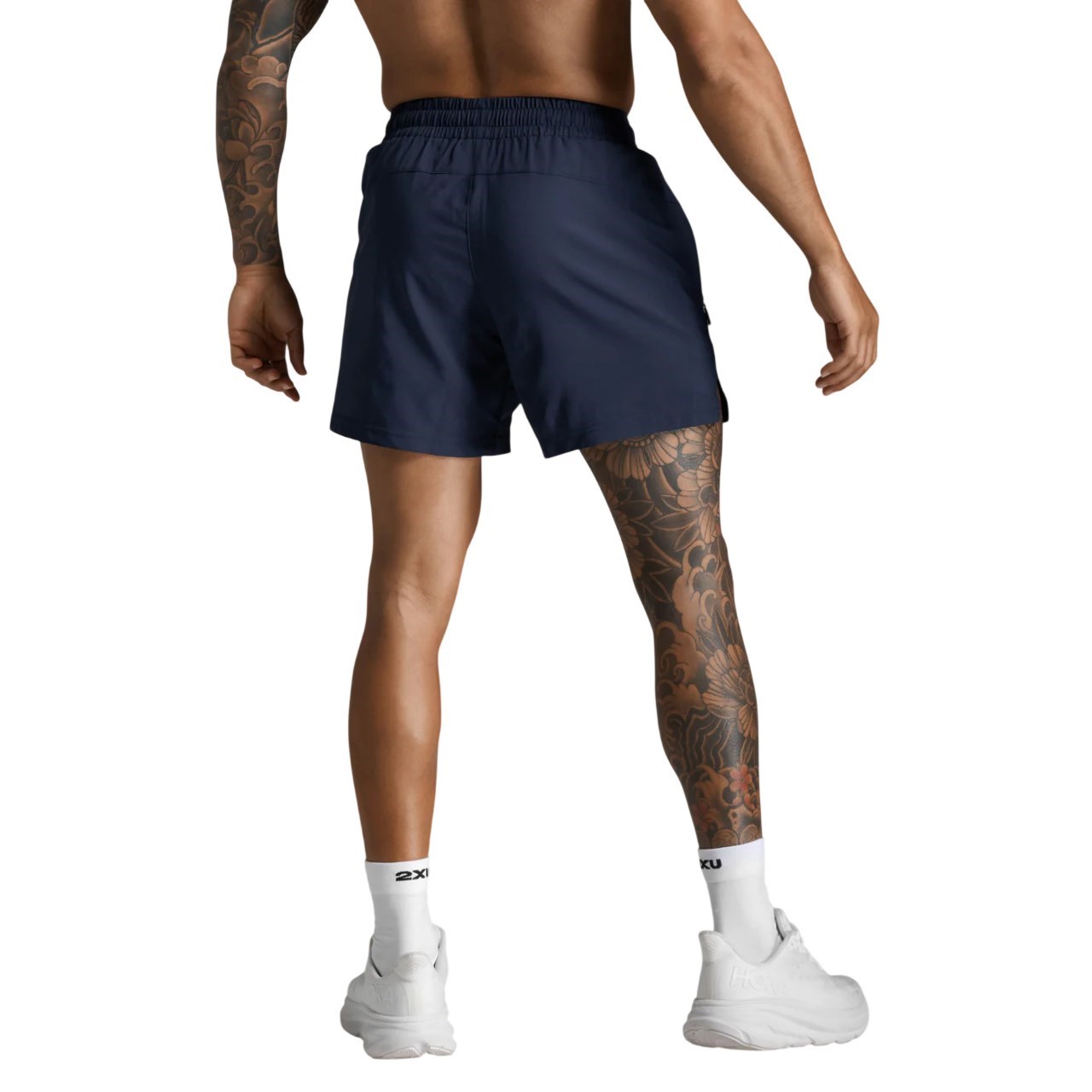 2XU Aspire 5 Inch Mens Running Shorts - Midnight/White
