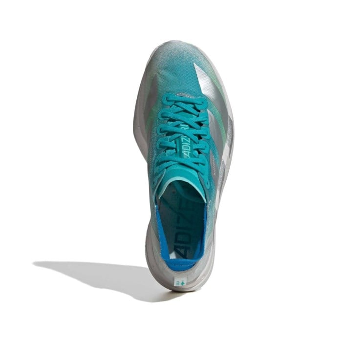 adidas Adizero Adios Pro 4 - Womens Racing Shoes - Hi Res Aqua/Matte Silver/Grey One