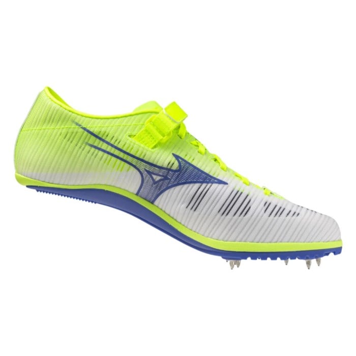 Mizuno Sprint - Unisex Sprinting Spikes - Lightning Yellow/Dazzling Blue/White