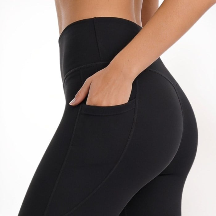 SUB4 Pulse Flare Leggings - Black