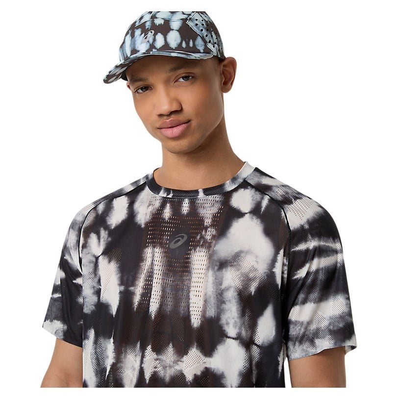 Asics MetaRun Mens Short Sleeve Top - Limited Edition - Cream/Performance Black - image 4