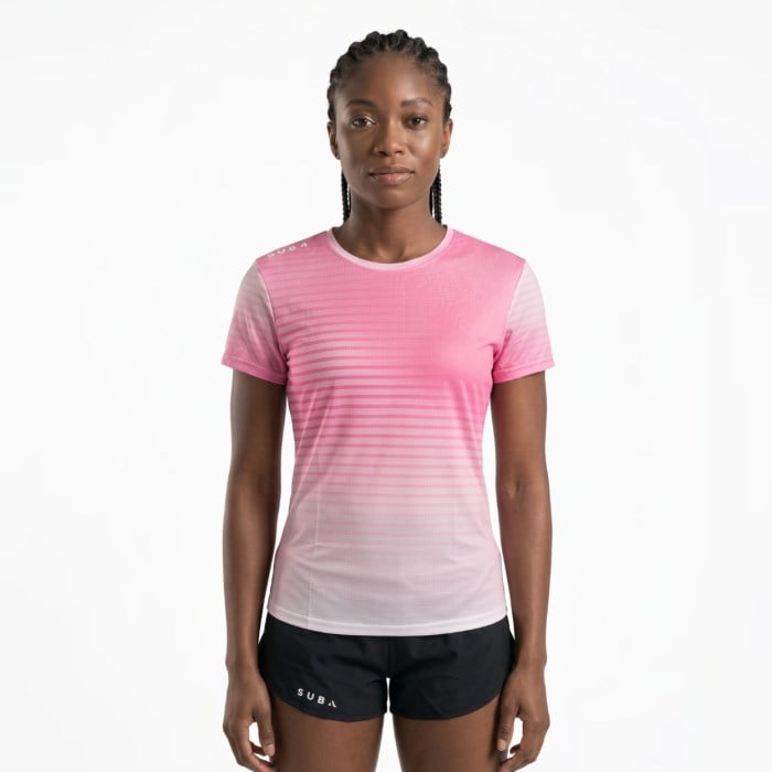 SUB4 Running T-Shirt DryLyte Womens Berry -
