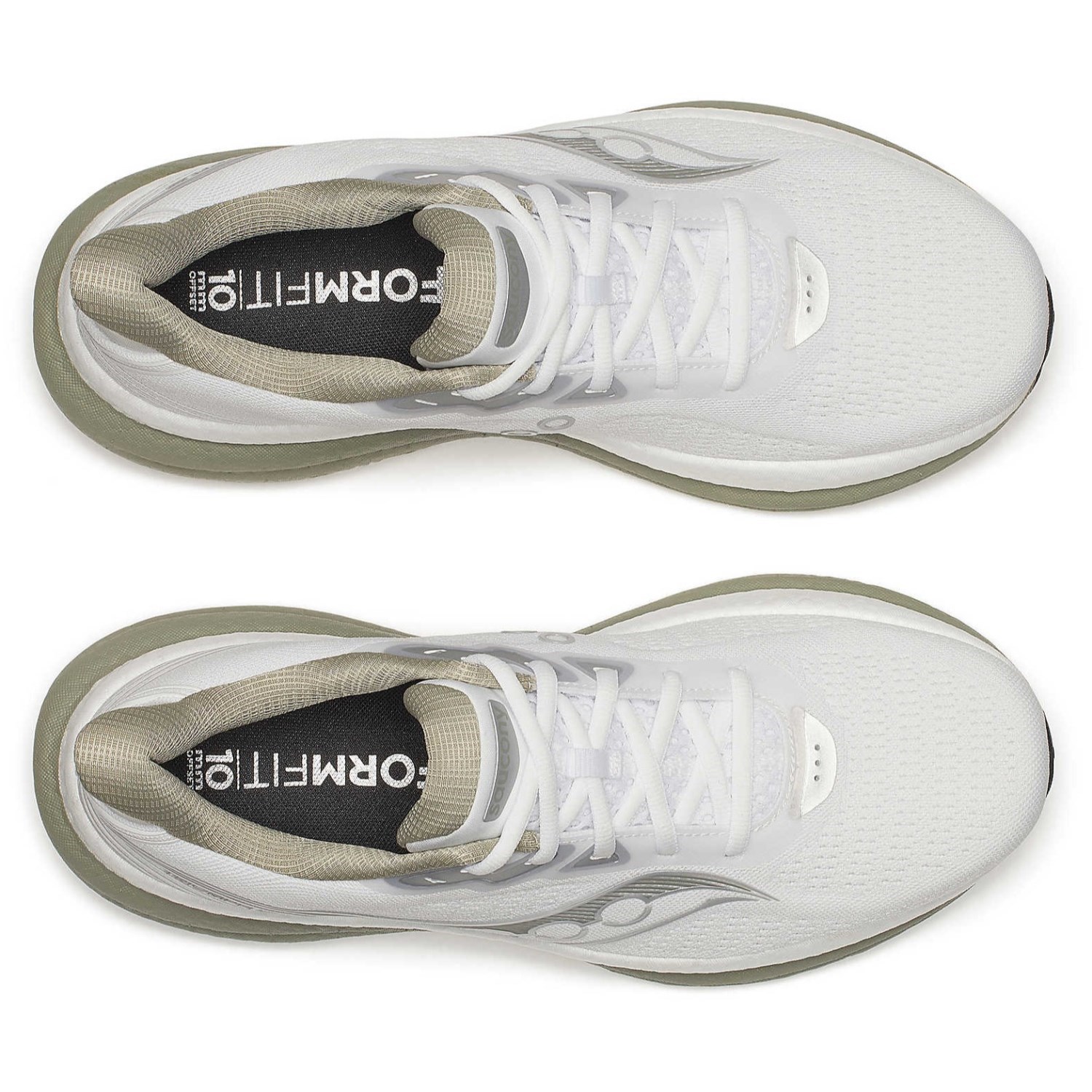 Saucony Triumph 23 - Mens Running Shoes - White/Laurel