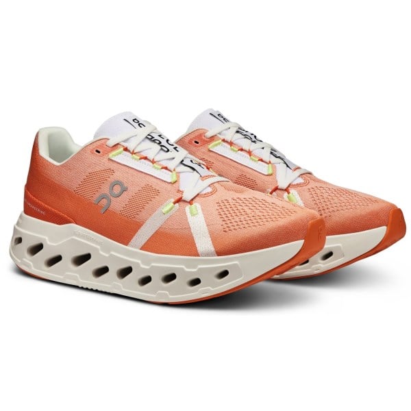 On Cloudeclipse - Womens Running Shoes - Flame/Ivory