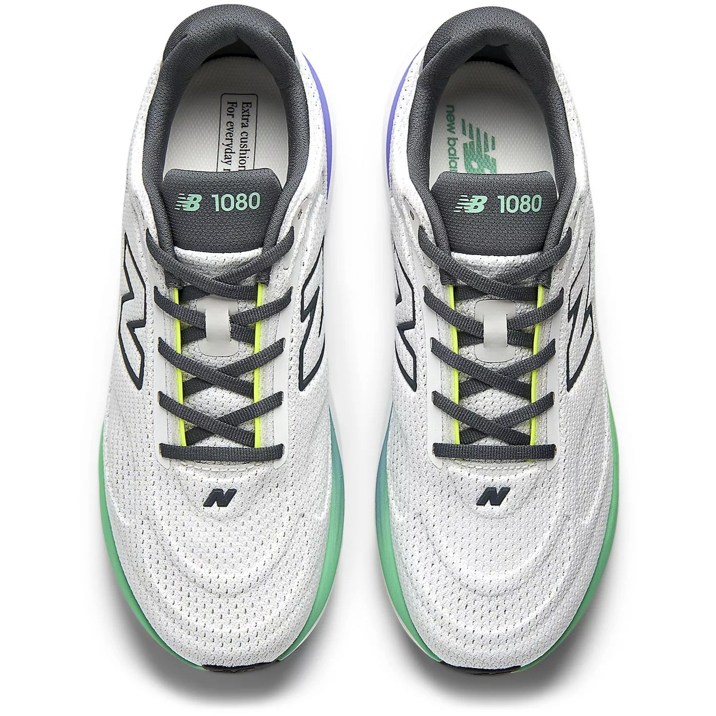 New Balance 1080v15 - Mens Running Shoes - Reflection/Graphite/Deep End