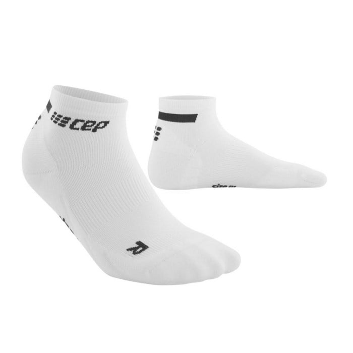 CEP The Run Low Cut v4 Womens Running Socks - White