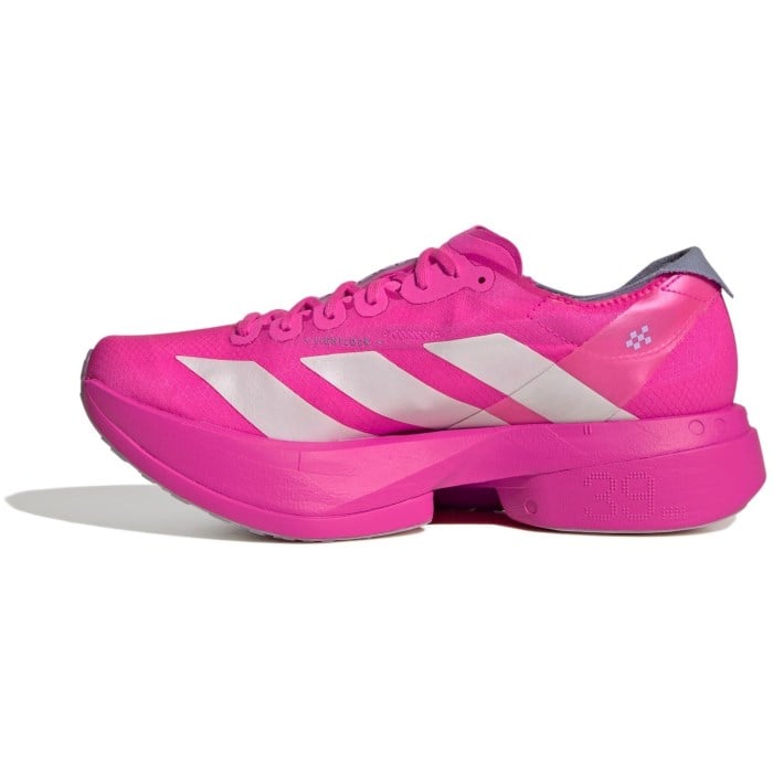 adidas Adizero Adios Pro 4 - Womens Racing Shoes - Shock Pink/Zero Metallic/Aurora Plum