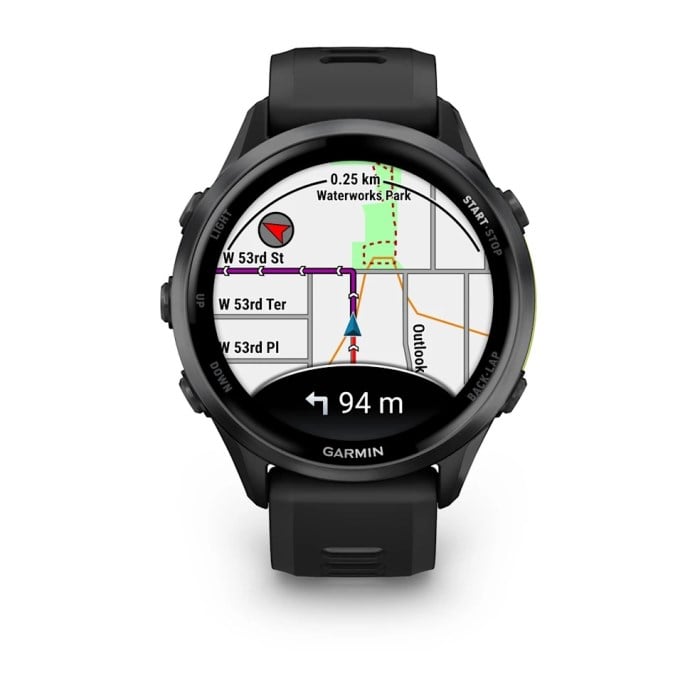 Garmin Forerunner 970 Premium GPS Running and Triathlon Smartwatch - Black/Amp Yellow
