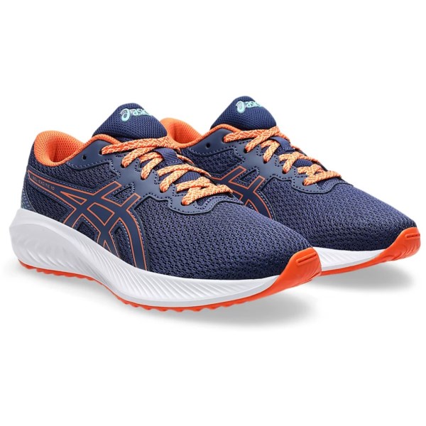 Asics Gel Excite 10 GS - Kids Running Shoes - Indigo Blue/Nova Orange