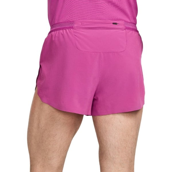 Nike Aeroswift 2 Inch Brief-Lined Mens Running Shorts - Hot Fuchsia/Black