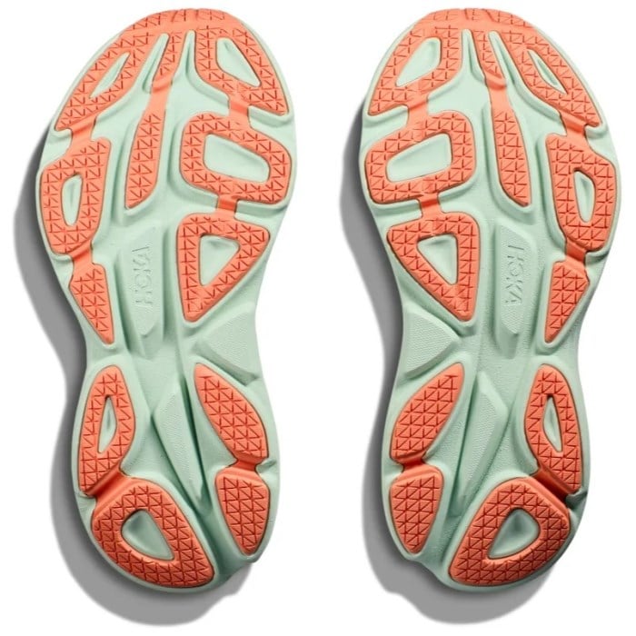 Hoka Bondi 8 - Womens Running Shoes - Stardust/Aqua Breeze
