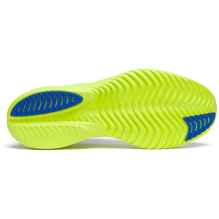 Saucony Kinvara 15 - Mens Running Shoes - White/Citron