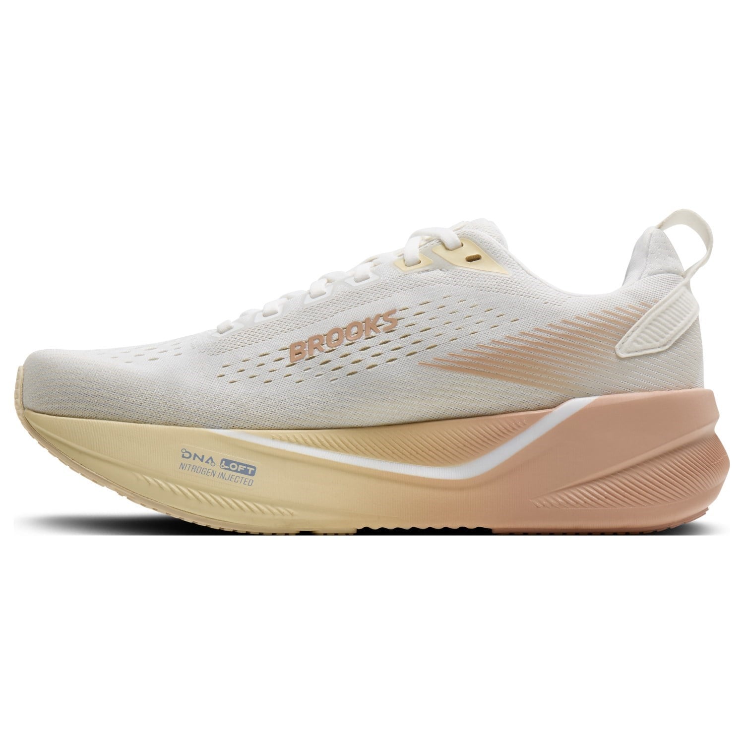 Brooks Ghost Max 4 - Womens Running Shoes - White/Rose/Rutabaga - image 2