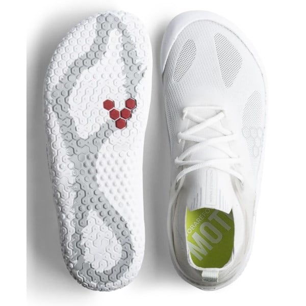 Vivobarefoot Motus Strength - Mens Training Shoes - Bright White/Grey