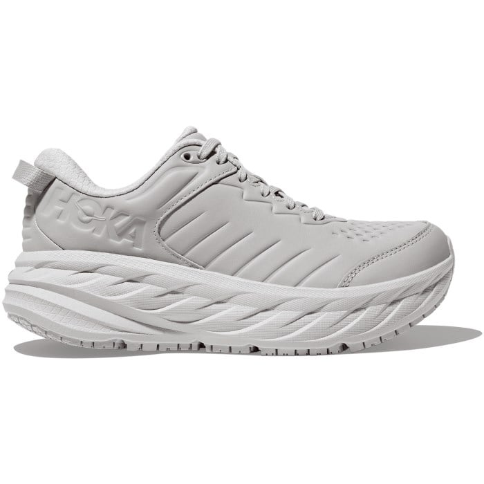 Hoka Bondi SR - Mens Walking Shoes - Harbor Mist/Lunar Rock
