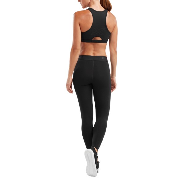 2XU Womens Flight Compression Tights - Black/Black