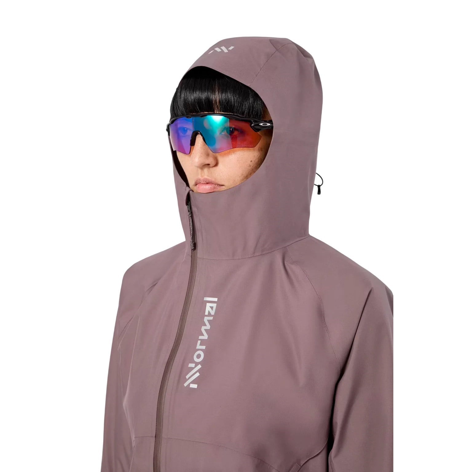 NNormal Womens Trail Rain Jacket 02 - Purple - image 2