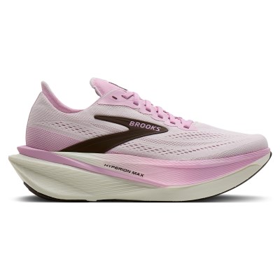Brooks Hyperion Max 4 - Womens Running Shoes - Pink Lavender/Coffee Bean