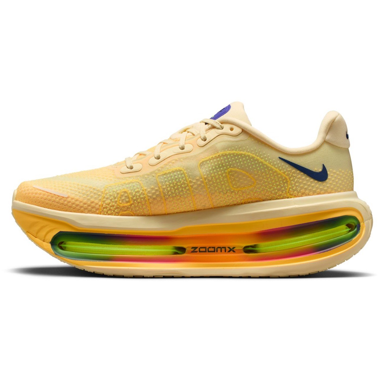 Nike Vomero Premium - Mens Running Shoes - Alabaster/Blue Void/Citron Pulse