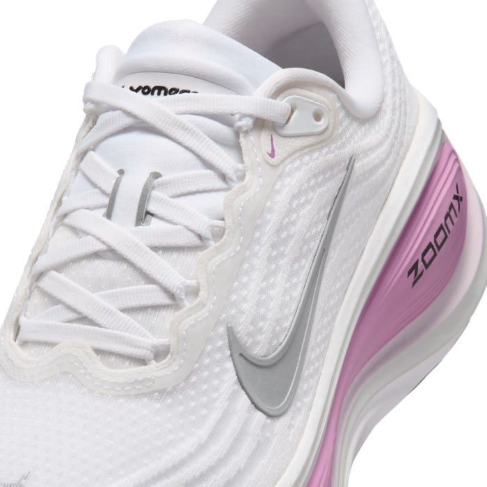 Nike Vomero Plus - Womens Running Shoes - White/Metallic Silver Bleached/Lilac - image 9