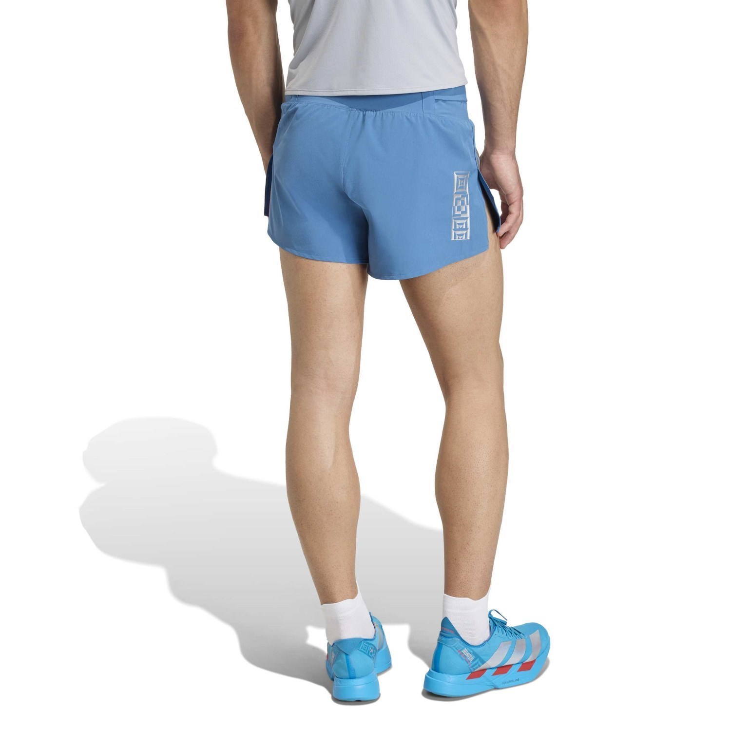 adidas Mens Hakone Ekiden Edition 3 Inch Running Shorts - Dusky Ink