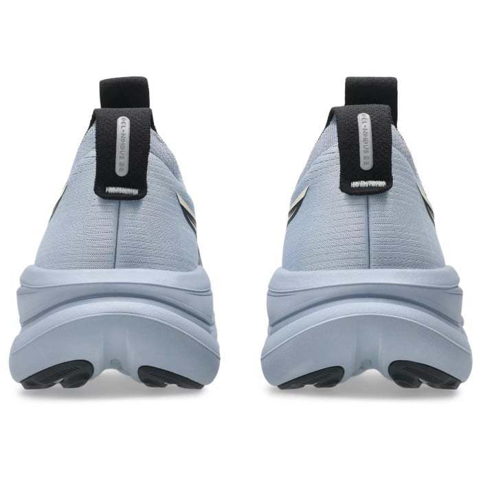 Asics Gel Nimbus 28 - Mens Running Shoes - Grey Blue/Black