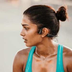 Shokz OpenRun Wireless Bone Conduction Headphones - Black