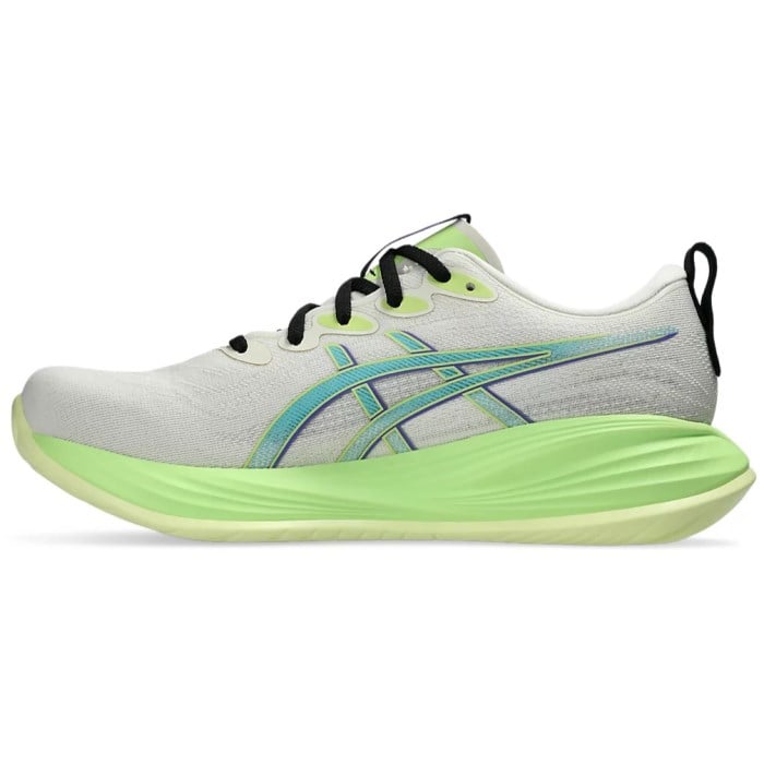 Asics Gel Cumulus 27 - Mens Running Shoes - Birch/Lime Green