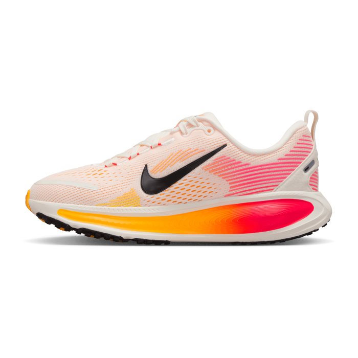 Nike Vomero 18 GS - Kids Running Shoes - Sail/Black/Bright Crimson/Laser Orange