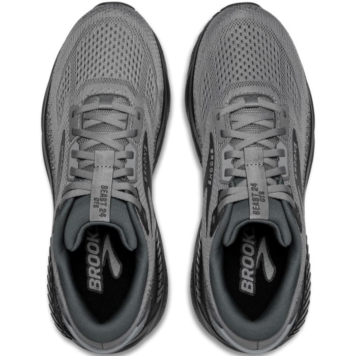 Brooks Beast GTS 24 - Mens Running Shoes - Primer Grey/Ebony