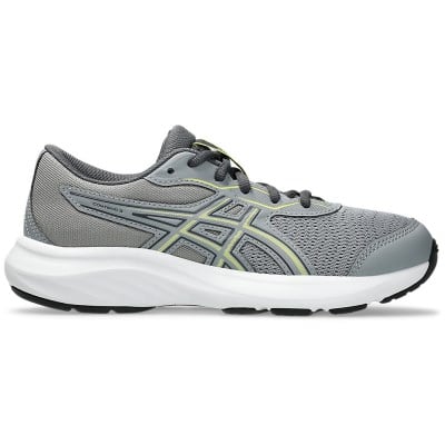 Asics Contend 9 GS - Kids Running Shoes - Gravel/Citron