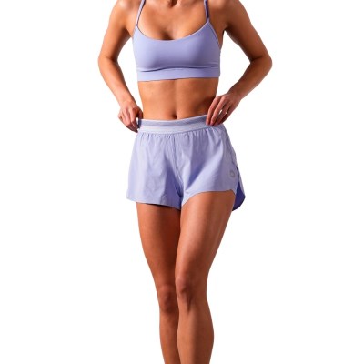 No Timid Souls FLOWDRY 3 Inch Womens Lined Shorts - California Sky